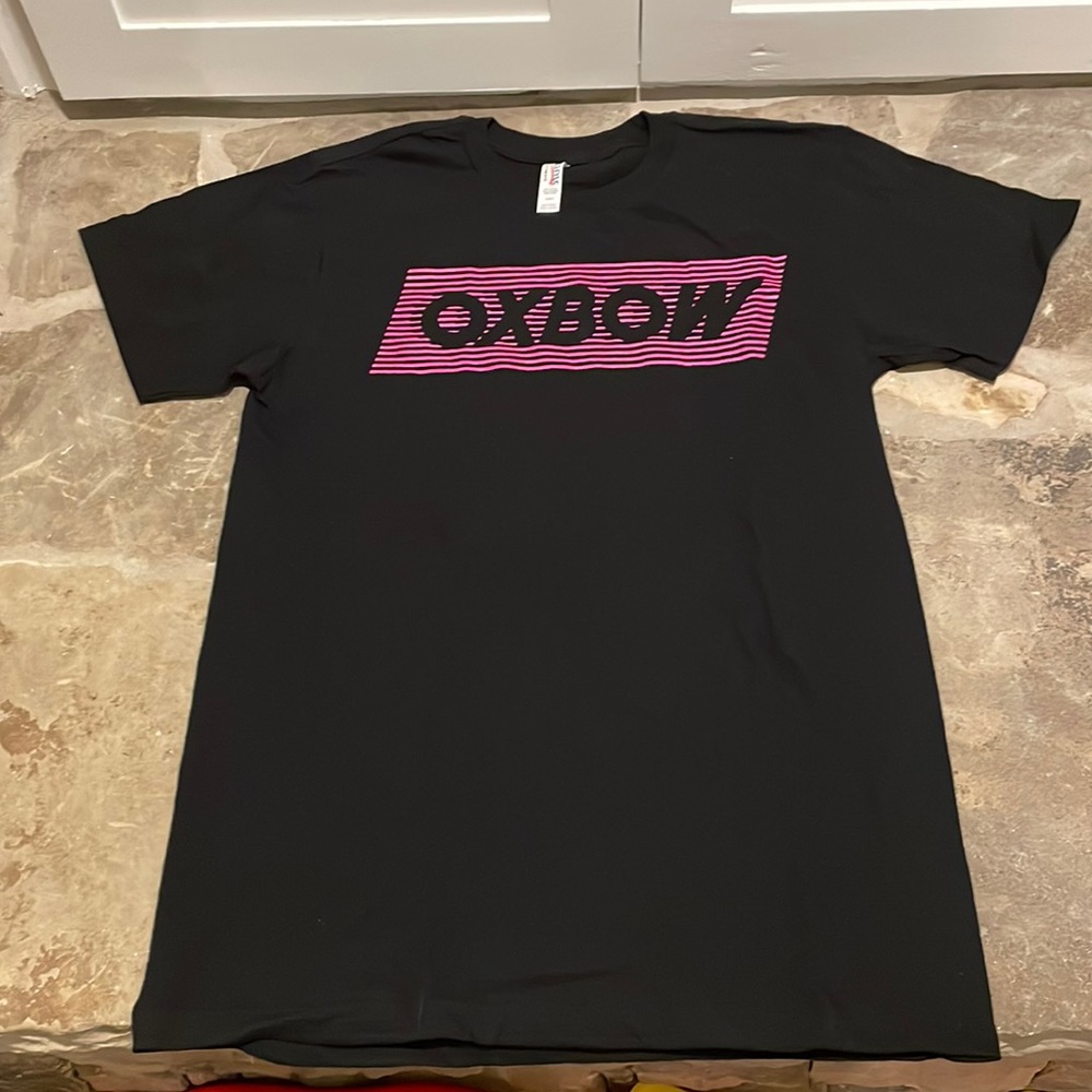Black OXBOW Brewery T-Shirt, size Small
